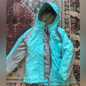 Girls Gerry Waterproof Winter Rain Jacket L 14/16